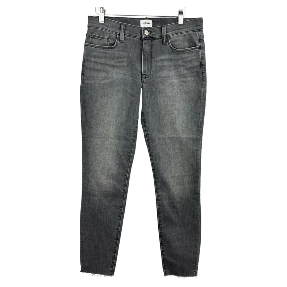 NWOT Hudson Grey Raw Hem Jeans Size 29